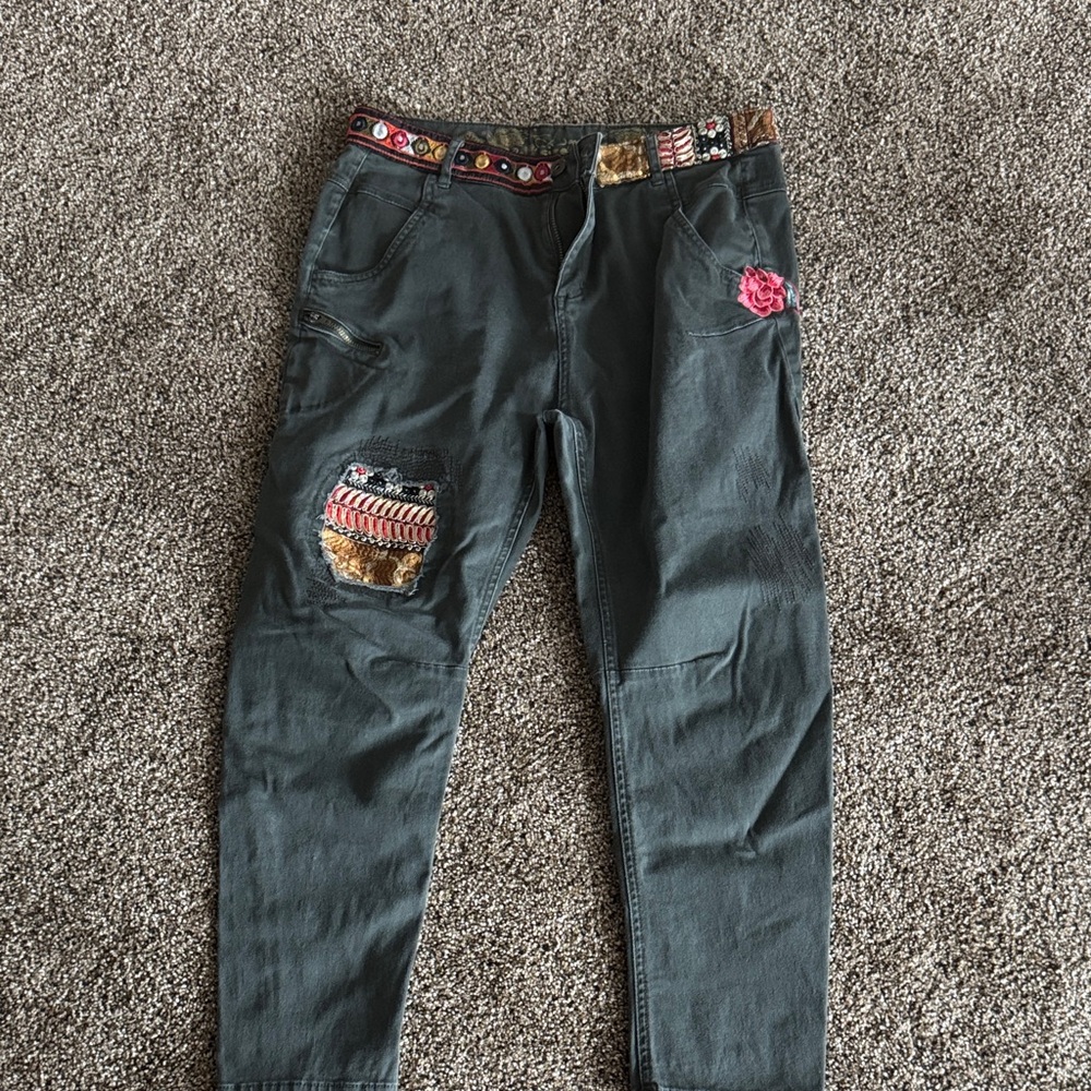 Desigual embellished pants